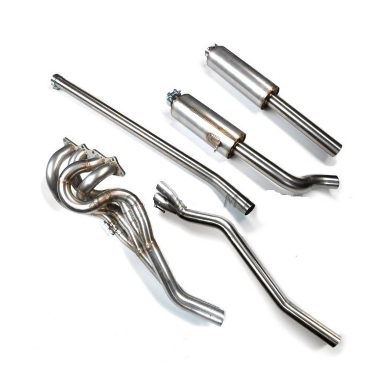 KIT COMPLETO DI SCARICO SPORTIVO ACCIAIO LANCIA FULVIA 1300 HF COUPE
