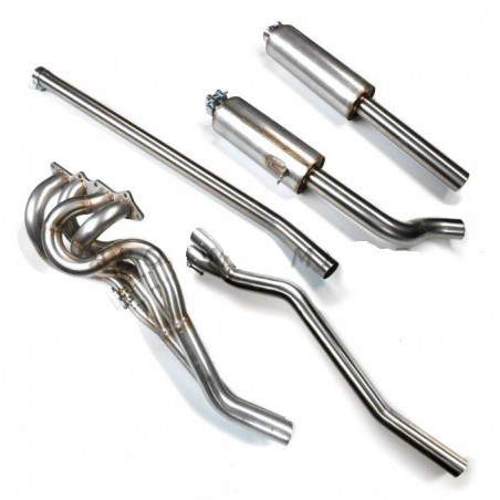 KIT COMPLETO DI SCARICO SPORTIVO ACCIAIO LANCIA FULVIA 1300 HF COUPE
