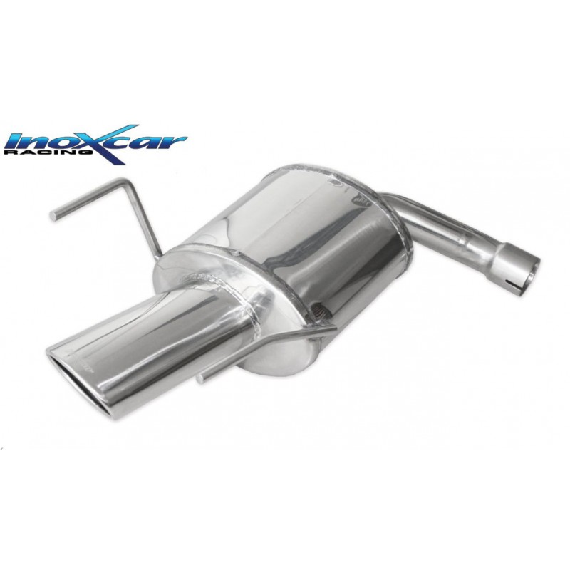 scarico sportivo posteriore ALFA ROMEO 159 1.9 JTD 115cv 120cv 150cv dal 2005 uscita ovale