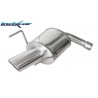 scarico sportivo posteriore ALFA ROMEO 159 1.9 JTD 115cv 120cv 150cv dal 2005 uscita ovale