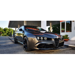 scarico sportivo posteriore ALFA ROMEO 159 1.9 JTD 115cv 120cv 150cv dal 2005 uscita ovale
