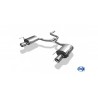scarico doppio sportivo alfa romeo 159 tondo dx sx fox racing