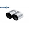 scarico posteriore sportivo acciaio peugeot 308 1200 Turbo