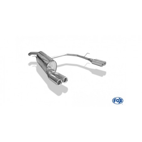 SCARICO SPORTIVO FIAT BRAVO II 1900 MJTD 8V 120CV 4 X 76mm FOX