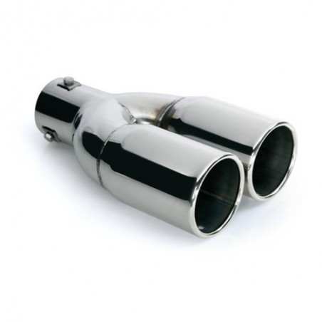 Terminale di scarico in acciaio inox lucidato 60077