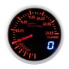 manometro DEPO TURBO WA5201BLED -1+3 BAR 52mm