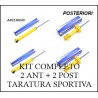 KIT 4 AMMORTIZZATORI TARATURA SPORTIVA FIAT GRANDE PUNTO TIPO 199