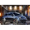 scarico sportivo fiat 500 1400 16v 100cv dal 2007 2x70mm racing