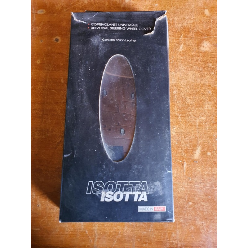 Coprivolante in pelle isotta Specifico per Peugeot peu02cne nero