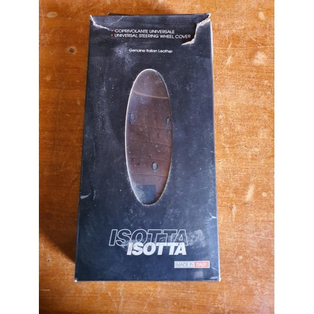 Coprivolante in pelle isotta Specifico per Peugeot peu02cne nero