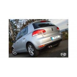terminale sportivo marmitta finale speciale volkswagen golf vi 6 2x80mm