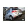 terminale sportivo marmitta finale speciale volkswagen golf vi 6 2x80mm