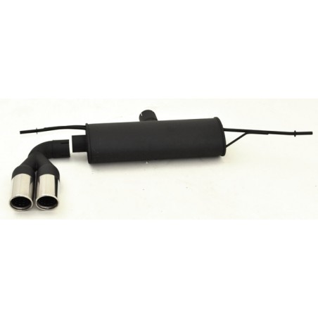 silenziatore marmitta sportiva volkswagen golf VI 6 lato sx 2x80mm