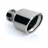 Terminale di scarico in acciaio inox lucidato 60093