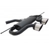 Scarico sportivo marmitta R32 VW Golf 5 o 6 MS-Design centrale