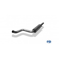 Marmitta centrale volkswagen golf IV 4 audi a3 8l 63.5mm ext