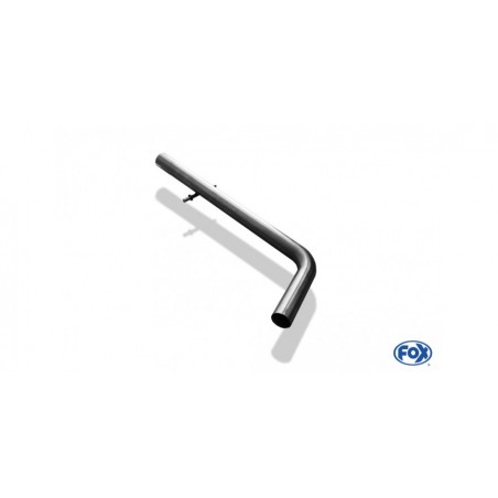 Marmitta centrale volkswagen golf IV 4 audi a3 8l 63.5mm ext NON SILENZIATA