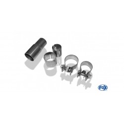 Marmitta centrale volkswagen golf IV 4 audi a3 8l 63.5mm ext NON SILENZIATA