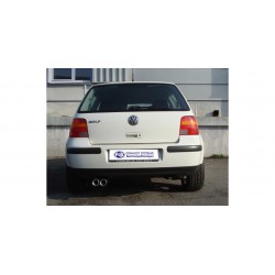 SCARICO POSTERIORE FINALE VOLKSWAGEN GOLF IV 4 2 X 76MM ACCIAIO