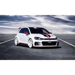 scarico centrale acciaio sportivo volkswagen golf 7 7.5 180kw gti maggiorato