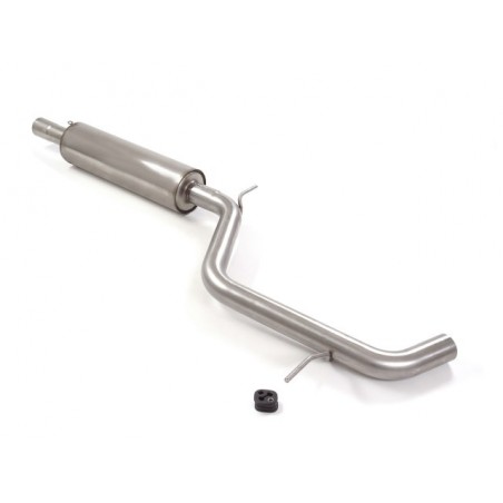 scarico centrale acciaio sportivo volkswagen golf 7 7.5 180kw gti maggiorato