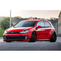 scarico sportivo golf 6 VI 2x76mm RL Design German Style vw