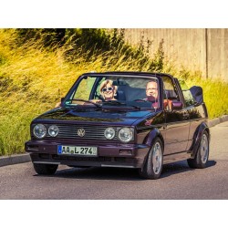 Impianto di scarico sportivo VW Golf 1 / VW Golf 1 convertibile 1x60mm