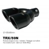terminale marmitta codino black series simoni racing trx 59n