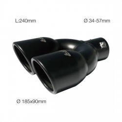 terminale marmitta codino black series simoni racing trx 59n