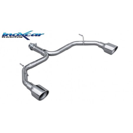 SCARICO DOPPIO SENZA SILENZIATORE ALFA GIULIETTA 1750 TBI 110MM DUPLEX