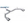 SCARICO DOPPIO SENZA SILENZIATORE ALFA GIULIETTA 1750 TBI 110MM DUPLEX