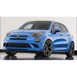 SCARICO DOPPIO INOX PER FIAT 500X 1600 DIESEL 88KW