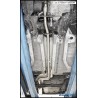 scarico singolo posteriore sportivo per citroen ds3 1600 thp racing turbo 207cv