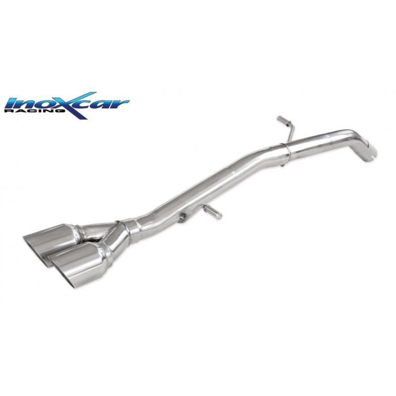 scarico sportivo uscita diretta posteriore citroen ds3 1600 thp racing