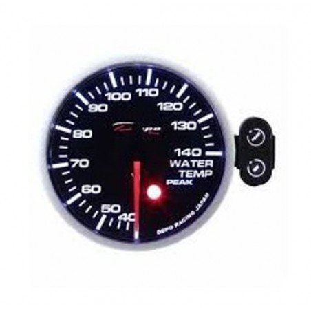 DEPO MANOMETRO TEMPERATURA ACQUA SERIE PK BLACK