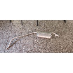 silenziatore originale ricambio fiat panda 45 900cc 25012