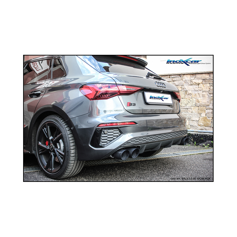 impianto di scarico sportivo acciaio inoxcar per Audi S3 Tipo GY