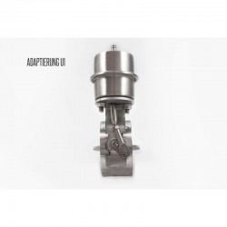 valvola di scarico marmitta sportiva con inserto ceramico da saldare