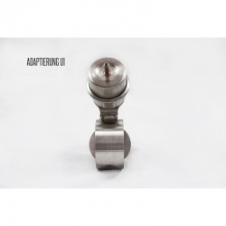 valvola di scarico marmitta sportiva con inserto ceramico da saldare