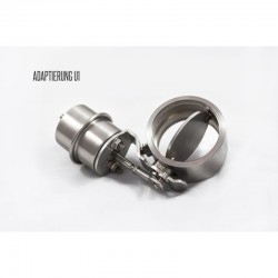 valvola di scarico marmitta sportiva con inserto ceramico da saldare