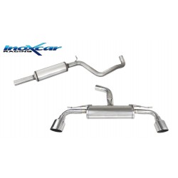 doppio scarico marmitta sportivo inox golf vii 7. 5 maggiorato 76mm