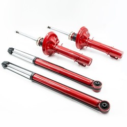 kit completo ammortizzatori grande punto evo a gas + 30% taratura sport