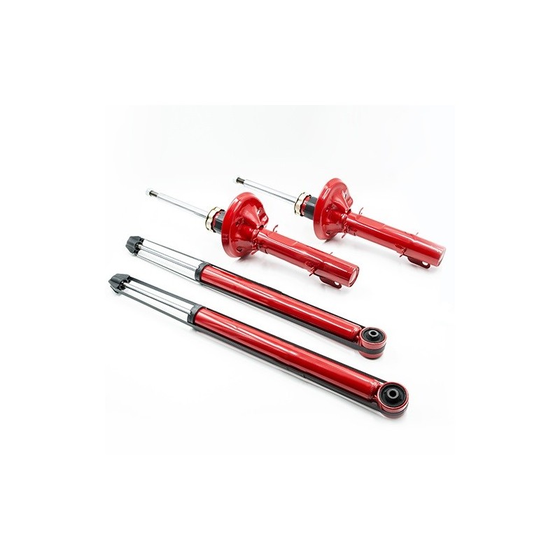 kit completo ammortizzatori grande punto evo a gas + 30% taratura sport