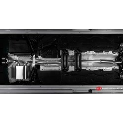 scarico sportivo mini f55 dal 2014 in poi 1500 100kw - 136cv centrale