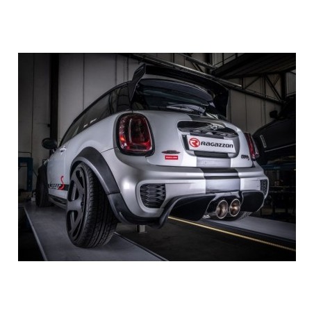 scarico centrale acciaio mini f56 2000 170kw ragazzon