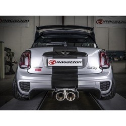 scarico centrale acciaio mini f56 2000 170kw ragazzon