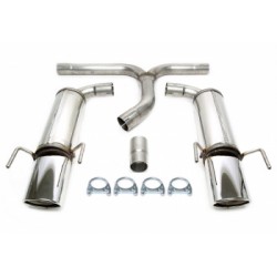 scarico doppio duplex posteriore opel insignia A 2.0 cdti 118kw