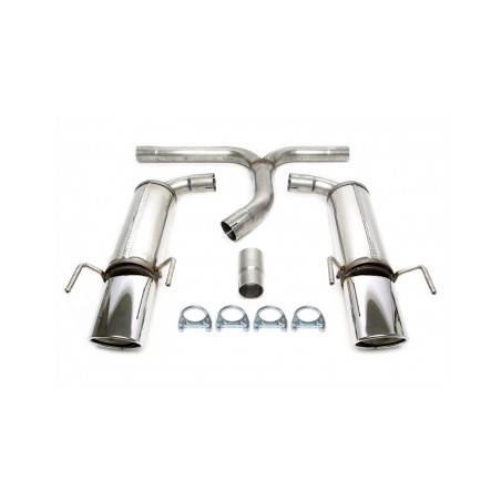 scarico doppio duplex posteriore opel insignia A 2.0 cdti 118kw