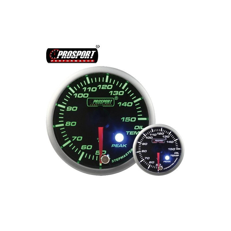 MANOMETRO PROSPORT TEMPERATURA OLIO 216SMWGOTSWL270-PK DIAM 52MM