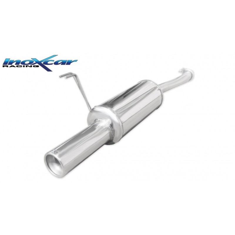 scarico marmitta posteriore acciaio sportivo lancia y 1200 8v 60cv dal 96 al 03
